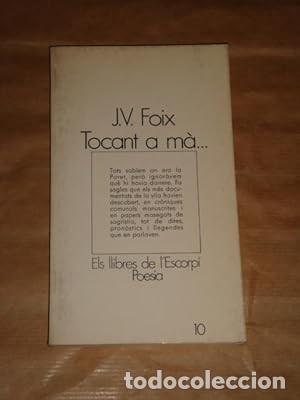 Libros de segunda mano: Tocant a m&agrave; [J.V. Foix] - Foto 1