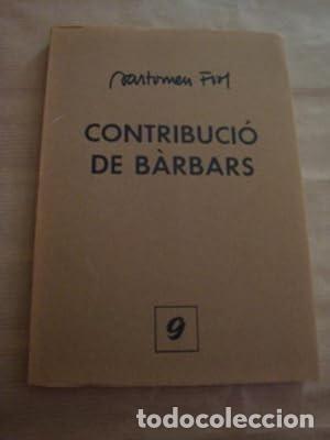 Libros de segunda mano: Contribuci&oacute; de b&agrave;rbars [Bartomeu Fiol] - Foto 1