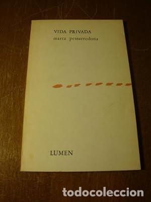 Libros de segunda mano: Vida privada [Marta Pessarrodona] - Foto 1