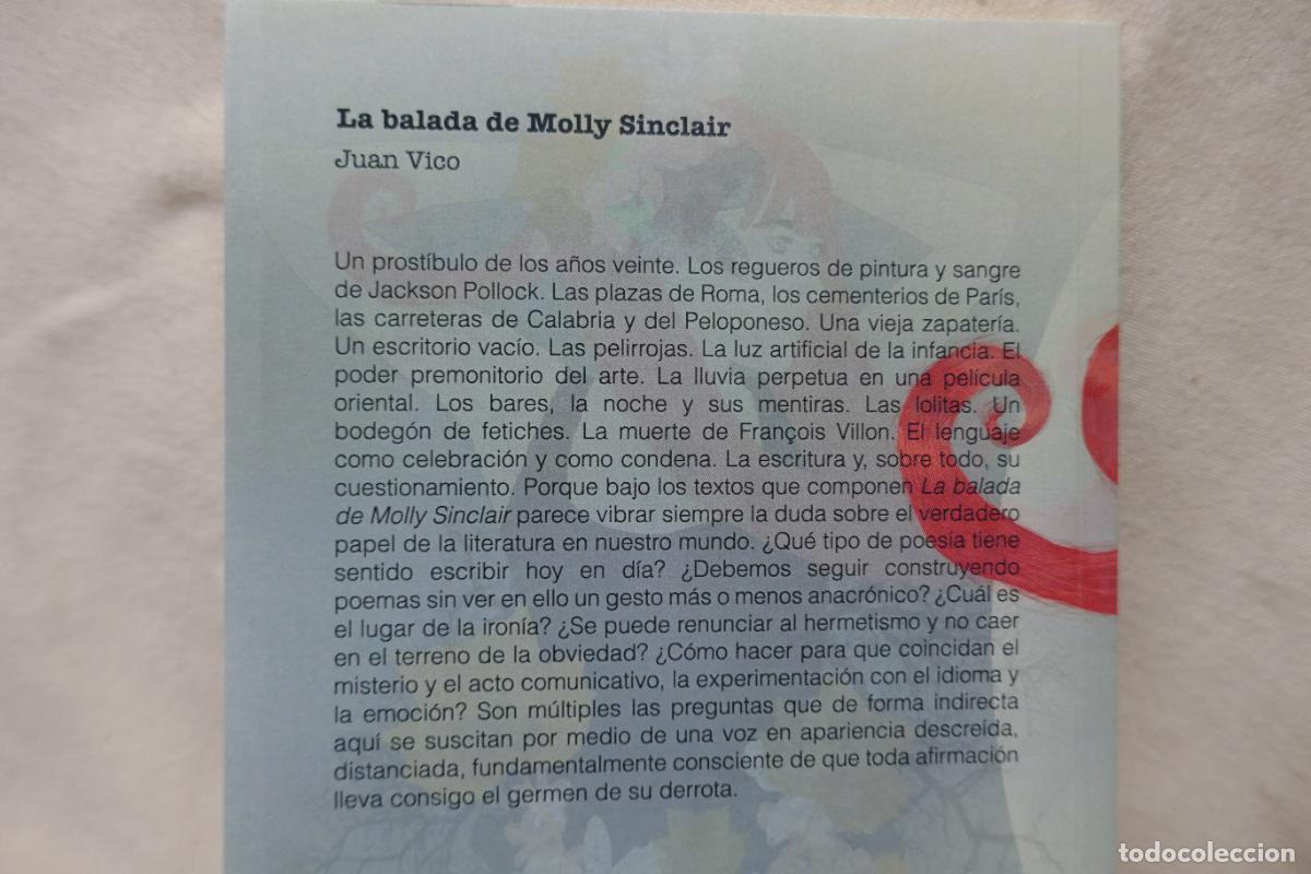 Libros de segunda mano: La balada de Molly Sinclair - Juan Vico - Foto 8