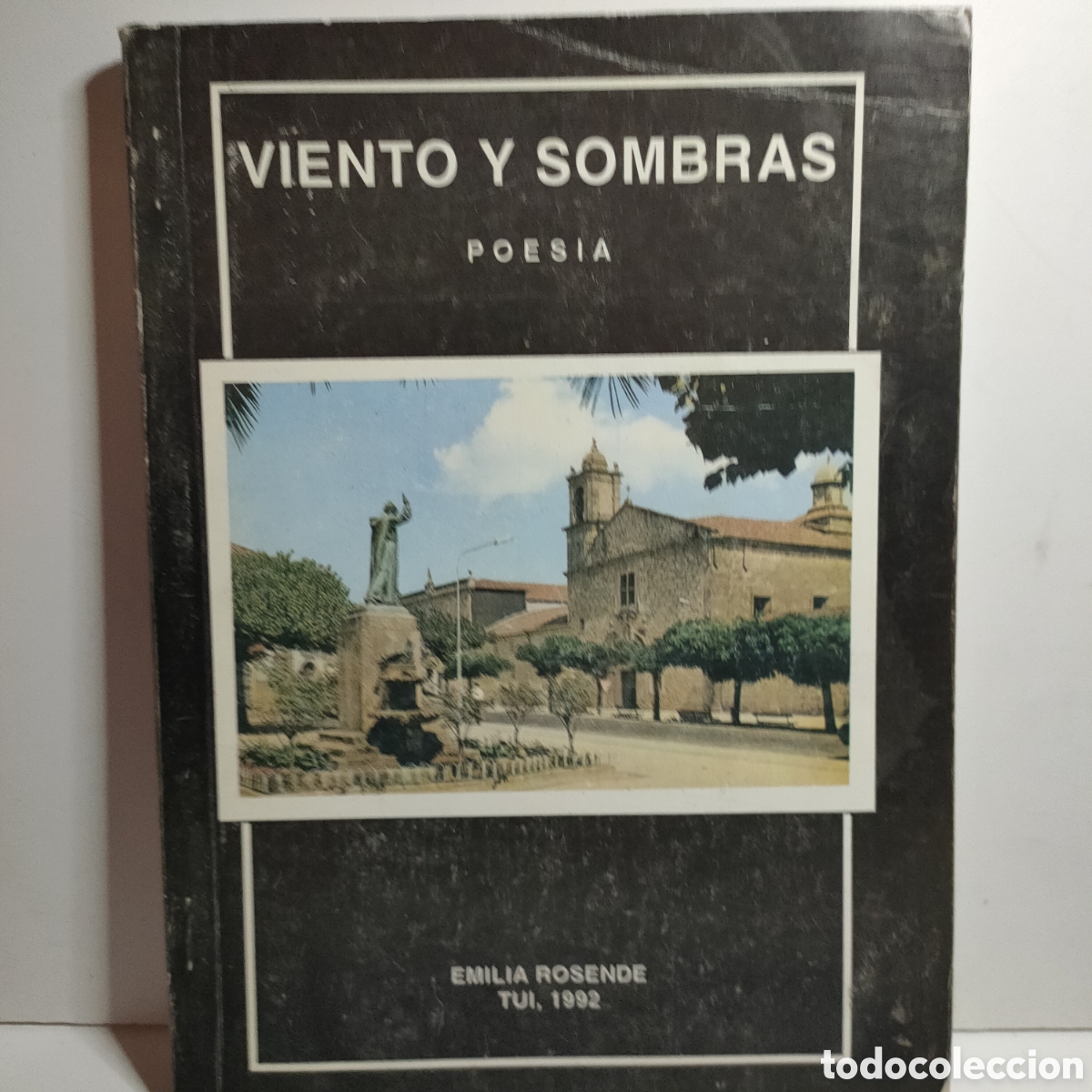 Libros de segunda mano: Viento y sombras. Emilia Rosende .Tui, 1992. Firmado