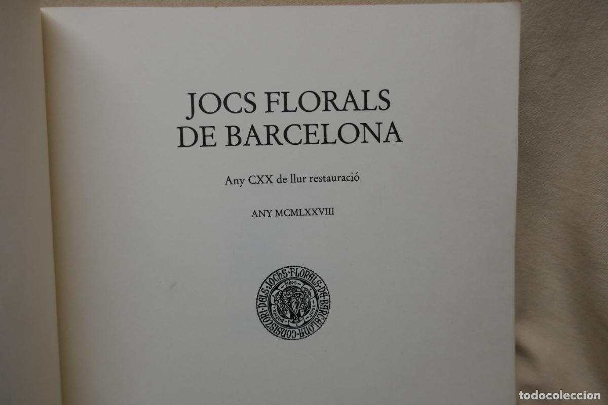 Libros de segunda mano: JOCS FLORALS DE BARCELONA - EN CATAL&Aacute;N - Foto 5