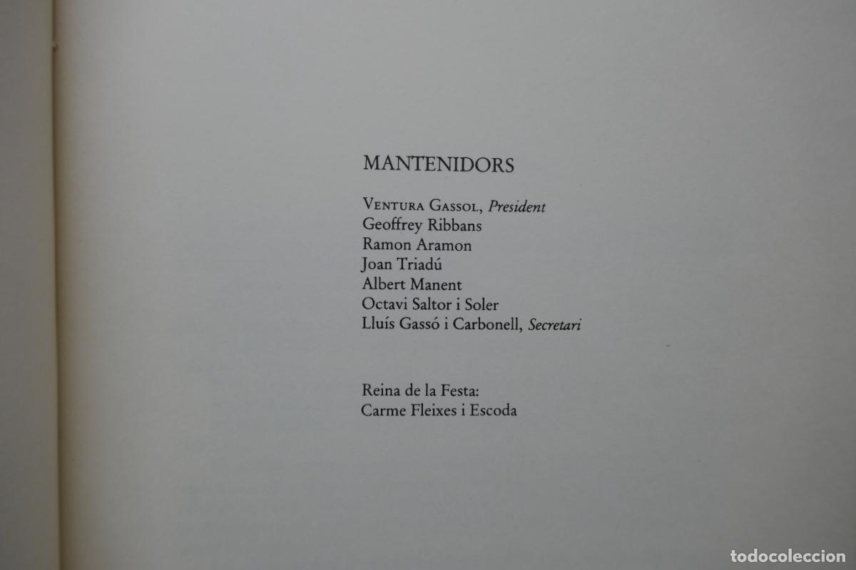 Libros de segunda mano: JOCS FLORALS DE BARCELONA - EN CATAL&Aacute;N - Foto 6
