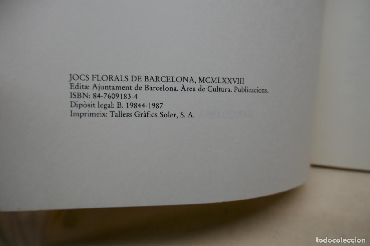 Libros de segunda mano: JOCS FLORALS DE BARCELONA - EN CATAL&Aacute;N - Foto 7