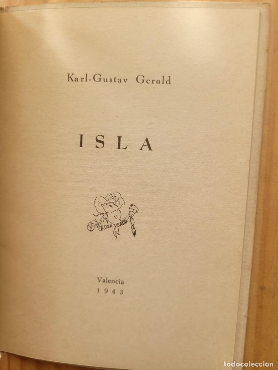 Libros de segunda mano: ISLA - KARL-GUSTAV GEROLD - Foto 2
