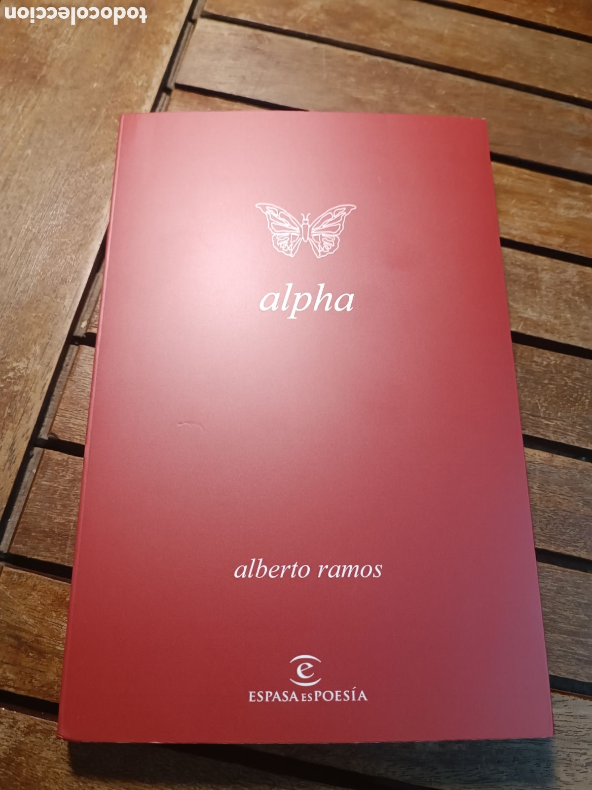 Libros de segunda mano: alpha Alberto Ramos Poes&iacute;a Espasa 2024