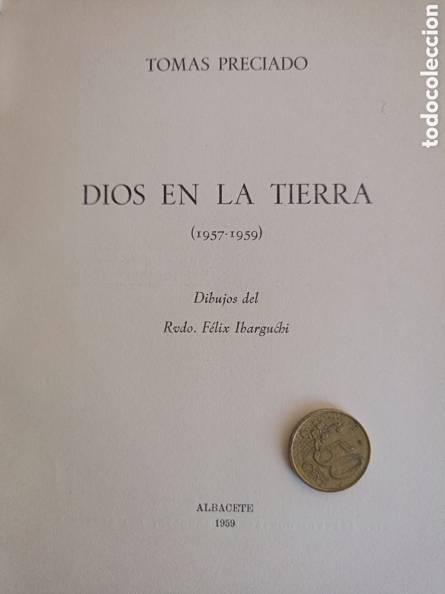 Libros de segunda mano: DIOS EN LA TIERRA, TOM&Aacute;S PRECIADO - Foto 6