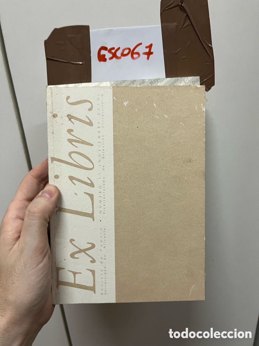 Libros de segunda mano: Esco5 revista de poesia Ex libris num 11