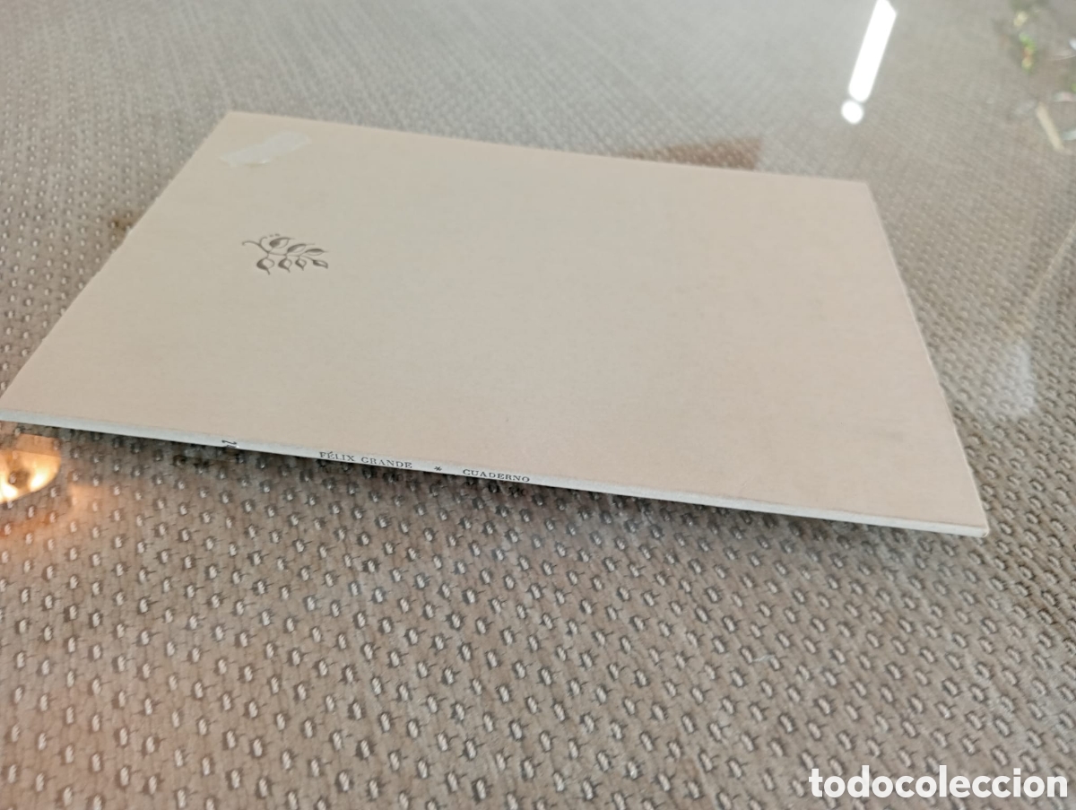 Libros de segunda mano: Cuaderno / F&eacute;lix Grande - Foto 3