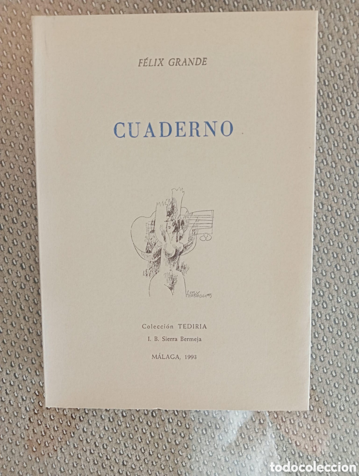 Libros de segunda mano: Cuaderno / F&eacute;lix Grande - Foto 1