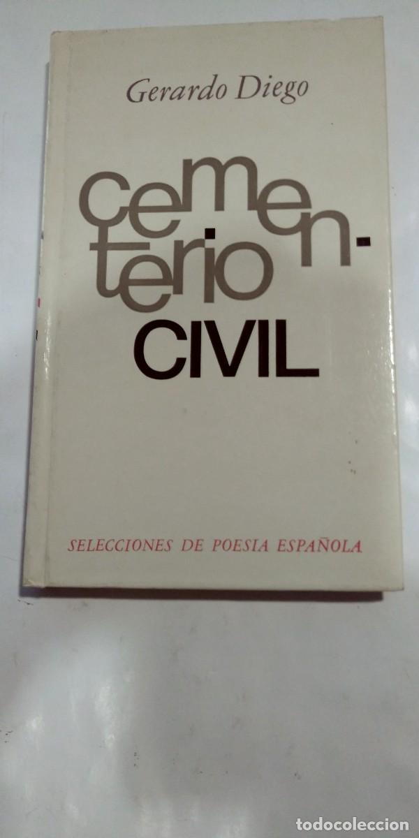 Libros de segunda mano: Cementerio civil Gerardo Diego - Foto 1