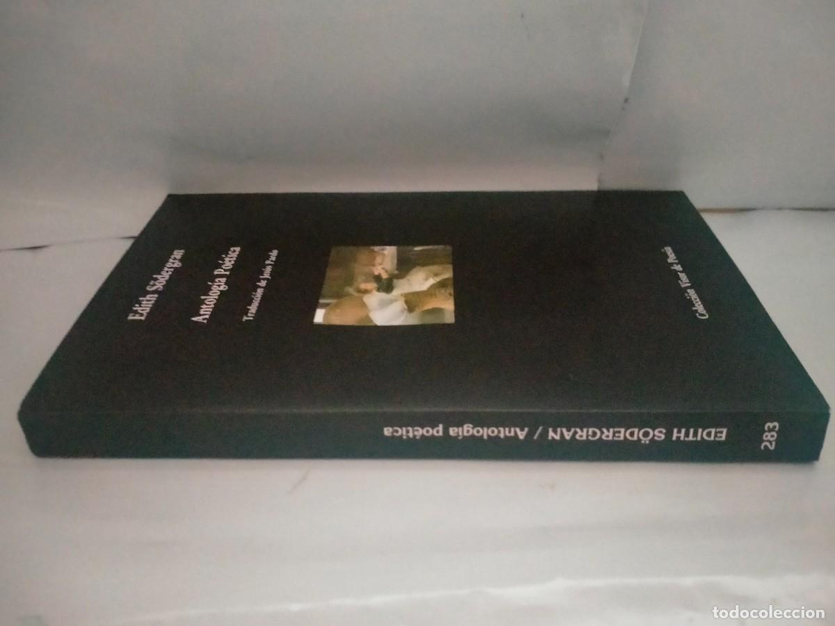 Libros de segunda mano: EDITH SODERGRAN. ANTOLOG&Iacute;A PO&Eacute;TICA .VISOR - Foto 7