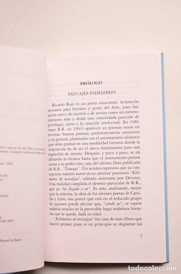 Libros de segunda mano: Tatuajes - RUIZ, Ricardo - Foto 3