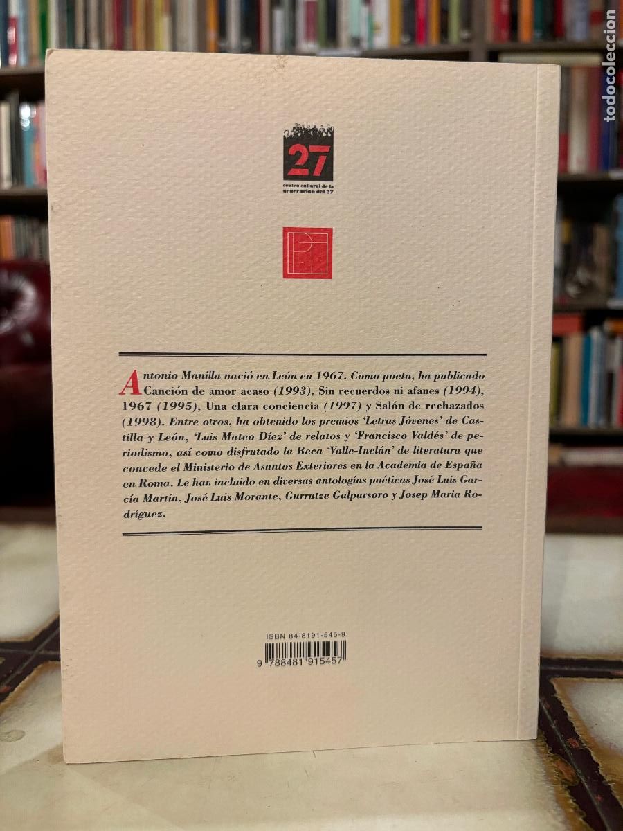 Libros de segunda mano: Canci&oacute;n Gris. Antonio Manilla - Foto 2