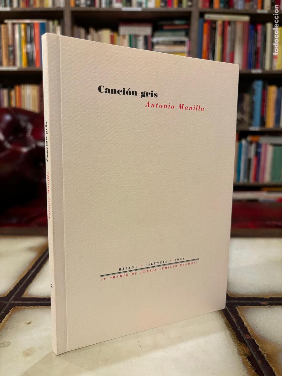 Libros de segunda mano: Canci&oacute;n Gris. Antonio Manilla - Foto 1
