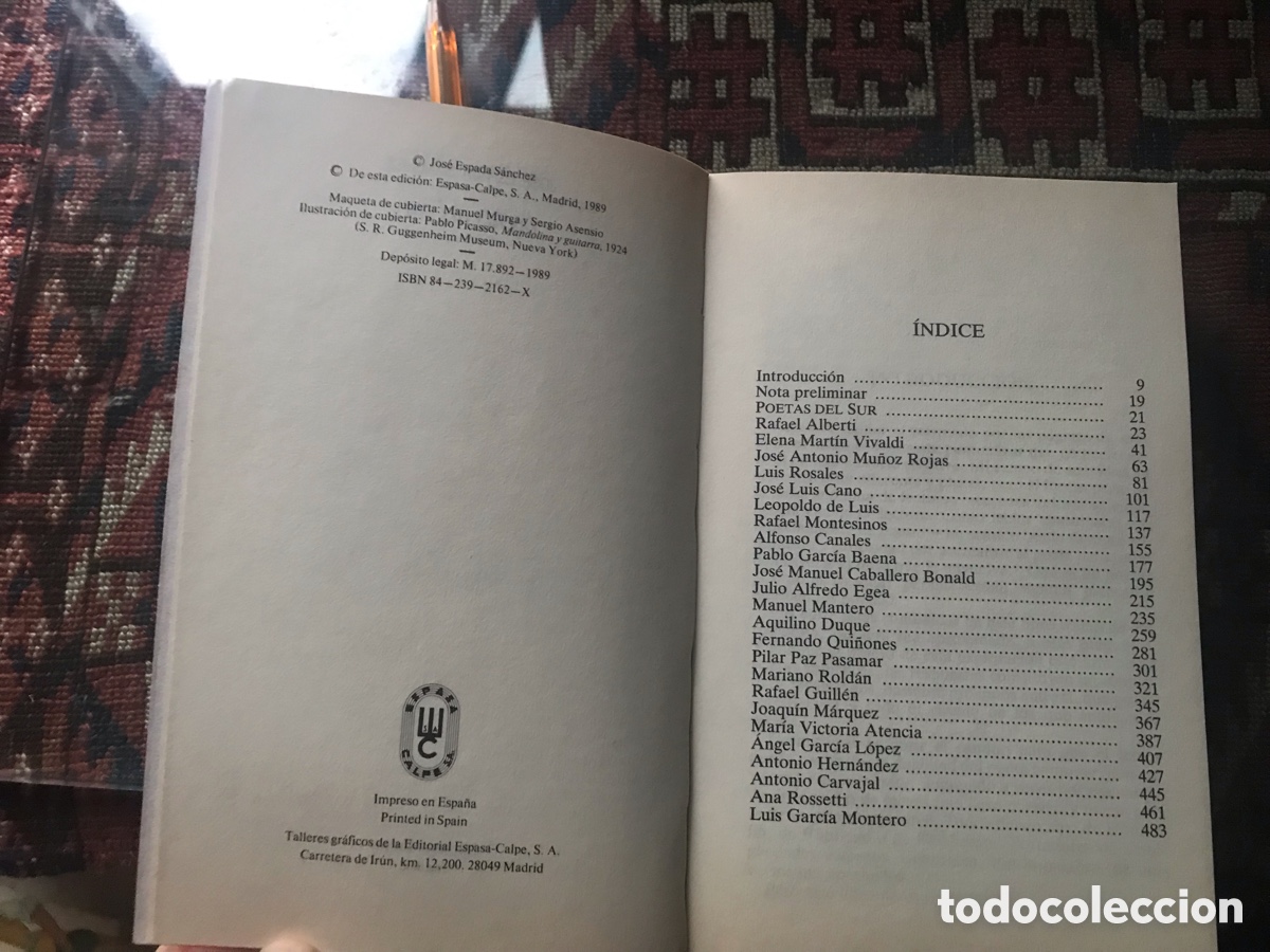 Libros de segunda mano: Poetas del sur. Jos&eacute; espada sanchez - Foto 4