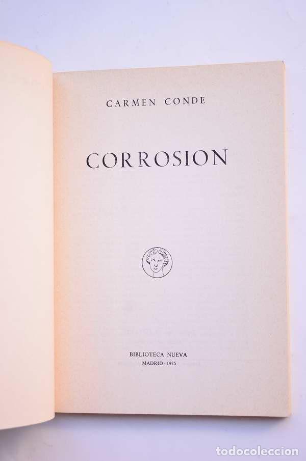 Libros de segunda mano: Corrosi&oacute;n - CONDE, Carmen - Foto 2