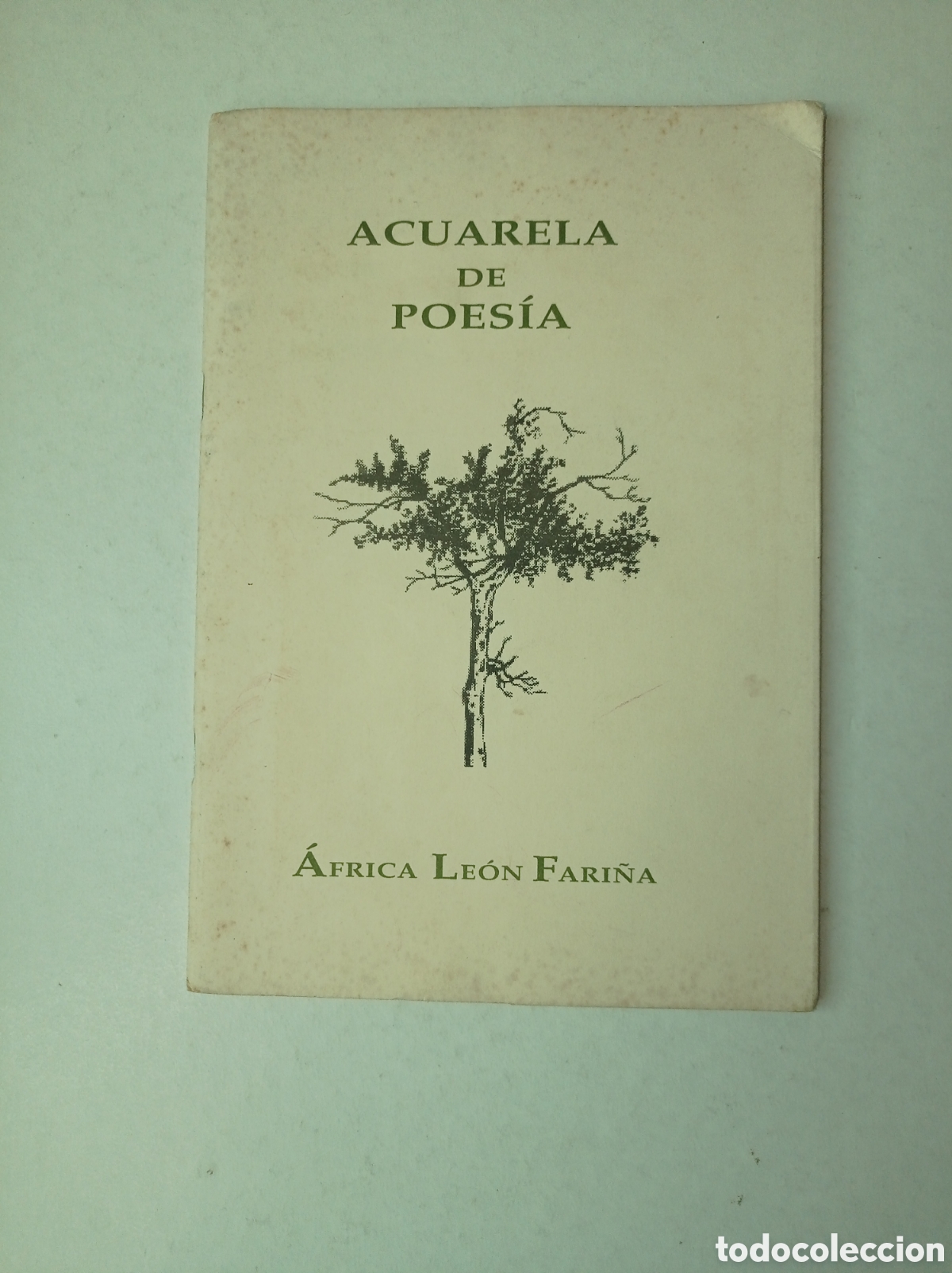 Libros de segunda mano: Acuarela de poes&iacute;a. &Aacute;frica Le&oacute;n Fari&ntilde;a.