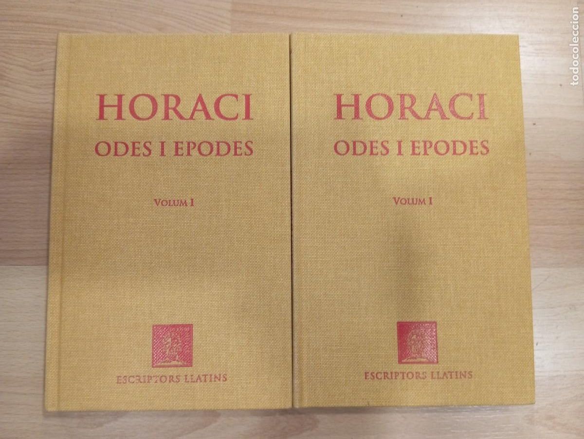 Libros de segunda mano: Odes i Epodes. Horaci. Bernat Metge - Foto 1