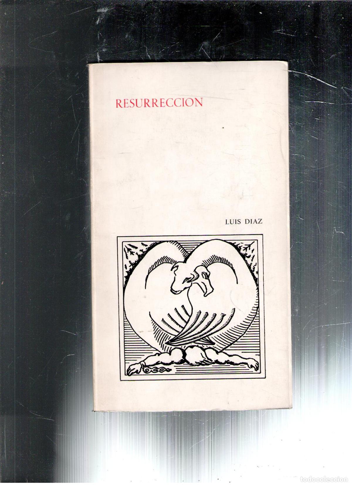 Libros de segunda mano: Resurrecci&oacute;n, Luis Diaz - Foto 1