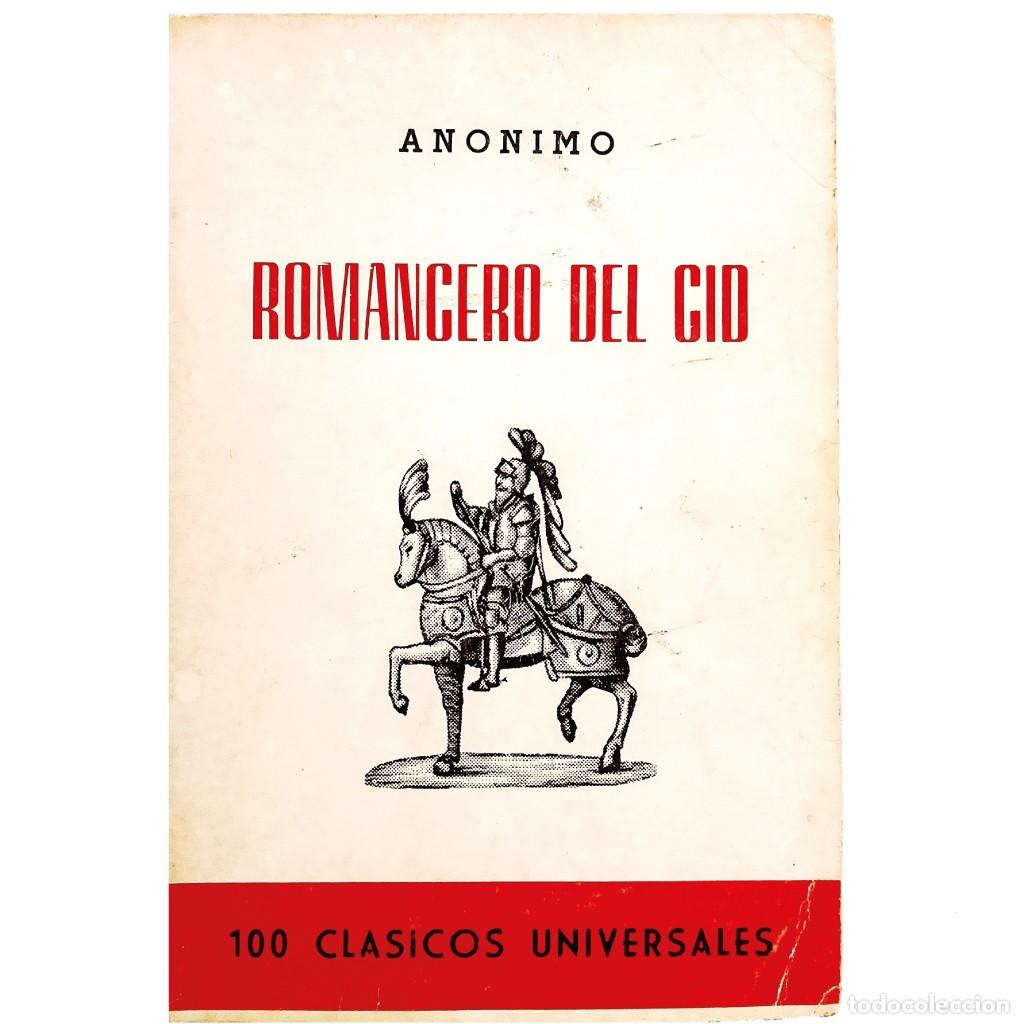 Libros de segunda mano: ROMANCERO DEL CID. An&oacute;nimo - Foto 1