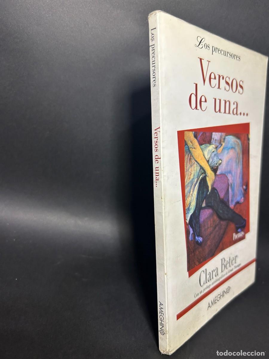 Libros de segunda mano: CLARA BETER - VERSOS DE UNA... - 1998 - Foto 2