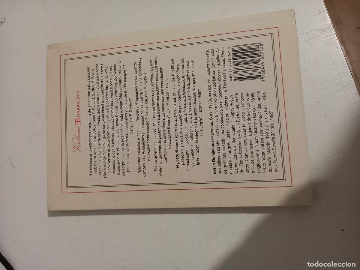 Libros de segunda mano: El h&eacute;roe del espig&oacute;n. Novela en d&eacute;cimas, Dom&iacute;nguez Evelio, Poes&iacute;a - Foto 3