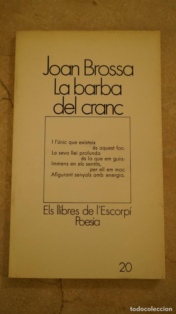Libros de segunda mano: LA BARBA DEL CRANC - Joan Brossa - Foto 1