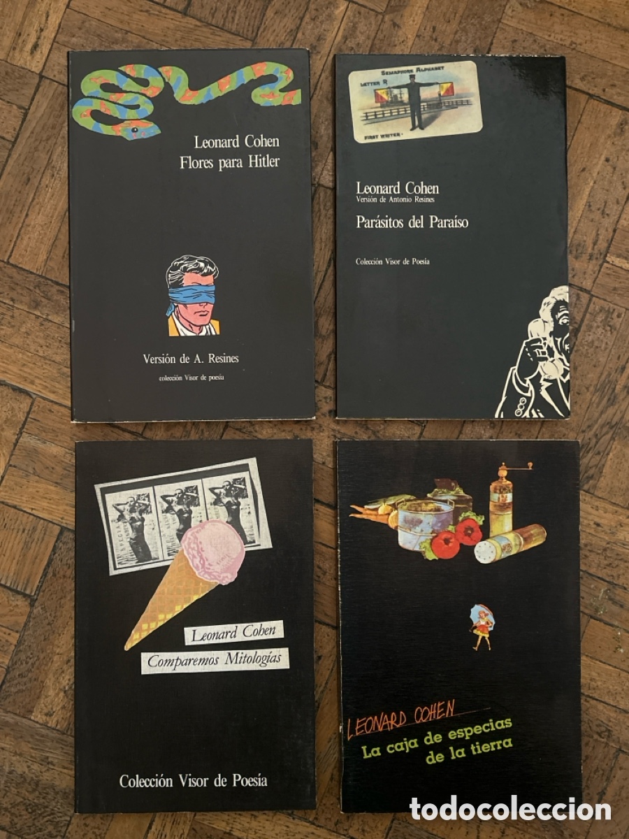 Libros de segunda mano: Biblioteca Leonard Cohen (4 vol.) - Visor - Foto 1