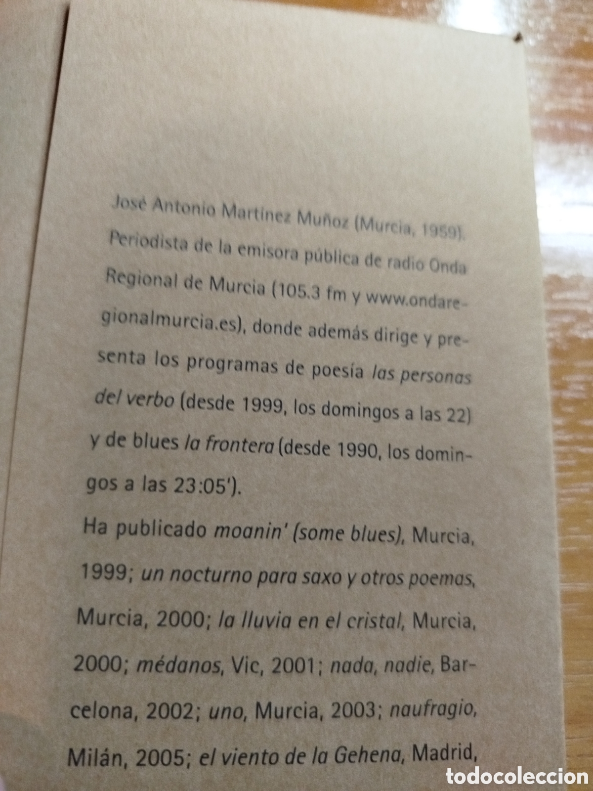 Libros de segunda mano: Tradiciones. Jos&eacute; Antonio Mart&iacute;nez Mu&ntilde;oz. - Foto 3