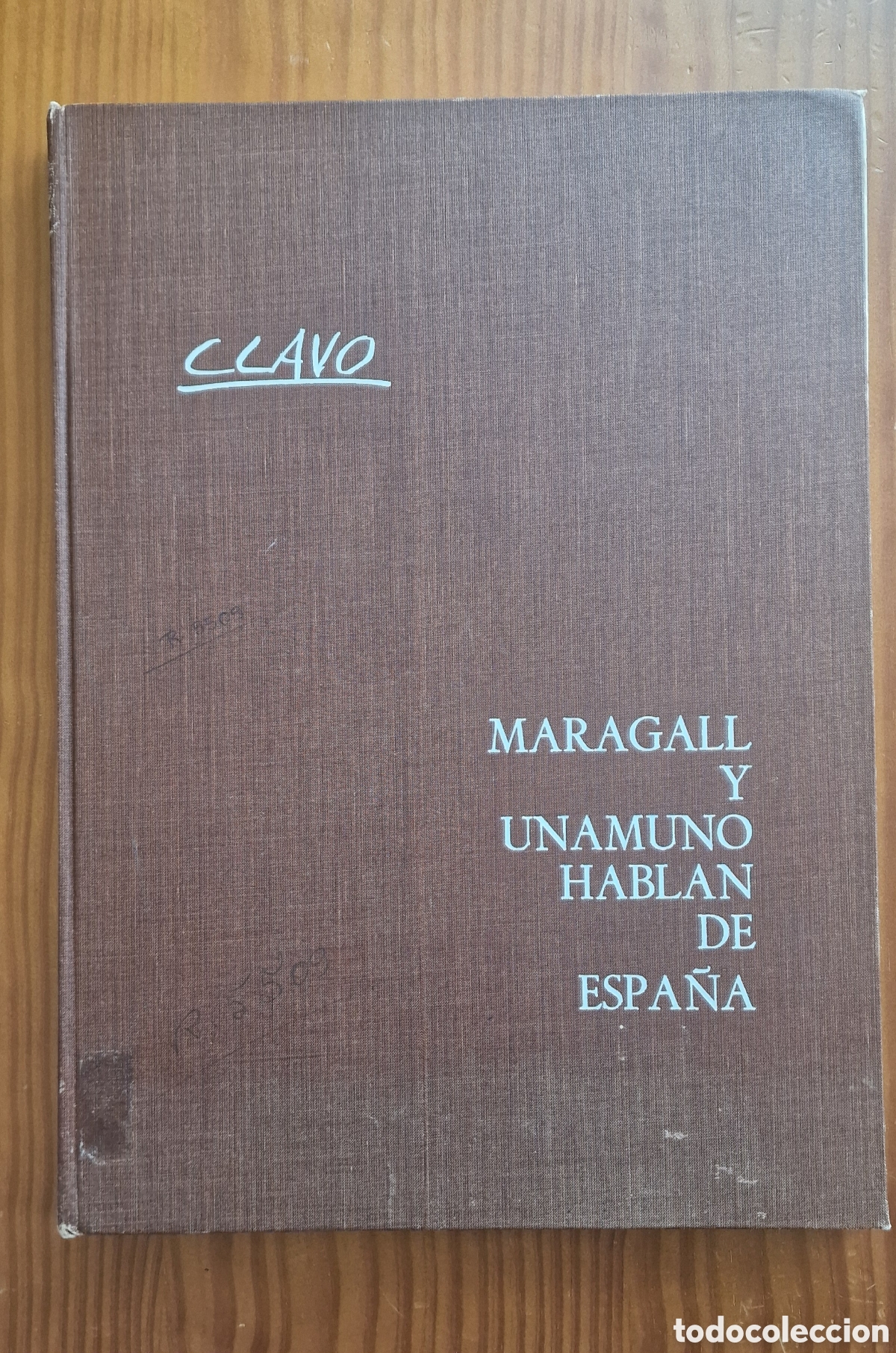Libros de segunda mano: Maragall y Unamuno hablan de Espa&ntilde;a - Foto 1