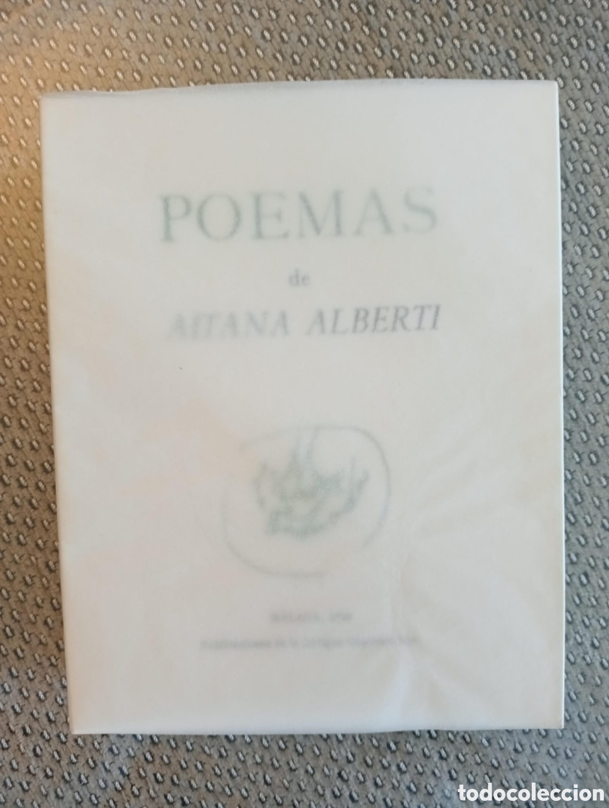Libros de segunda mano: Poemas / Aitana Alberti - Foto 2