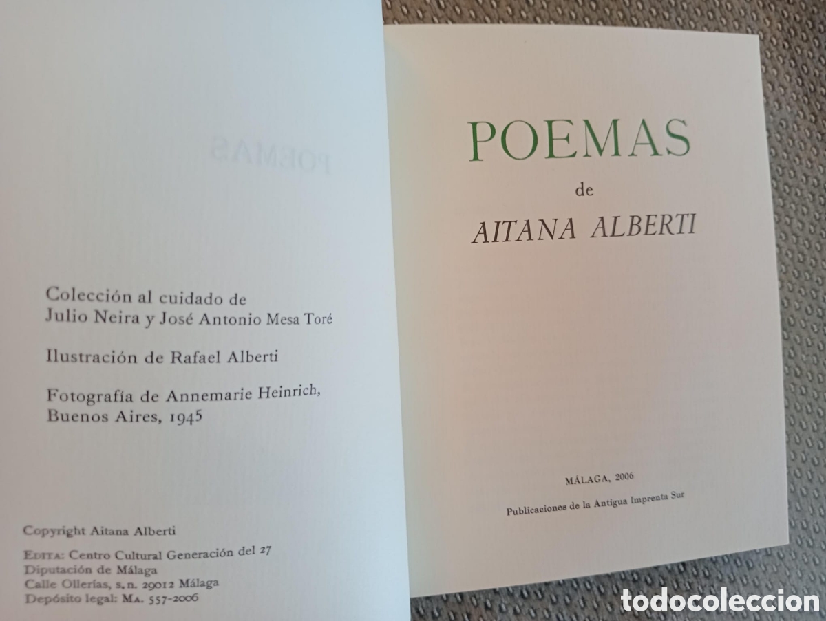 Libros de segunda mano: Poemas / Aitana Alberti - Foto 3