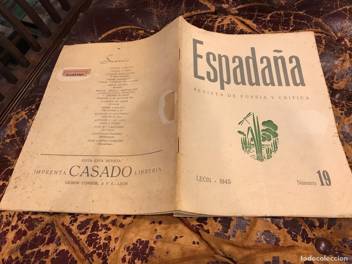 Second hand books: REVISTA ESPADA&Ntilde;A. REVISTA DE POES&Iacute;A Y CR&Iacute;TICA. N&ordm; 19. LE&Oacute;N, 1945