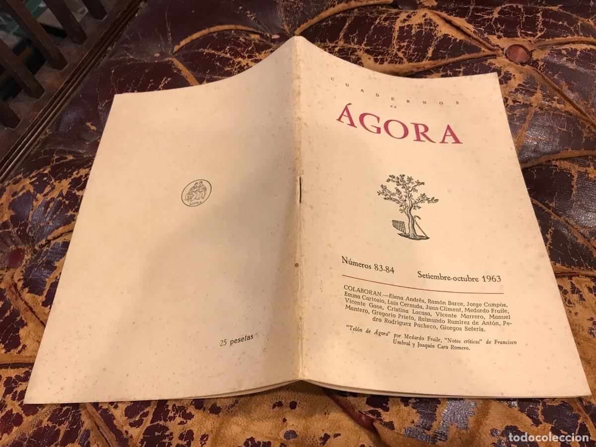 Libros de segunda mano: CUADERNOS DE &Aacute;GORA. N&ordm; 83-84. 1963 - Foto 1