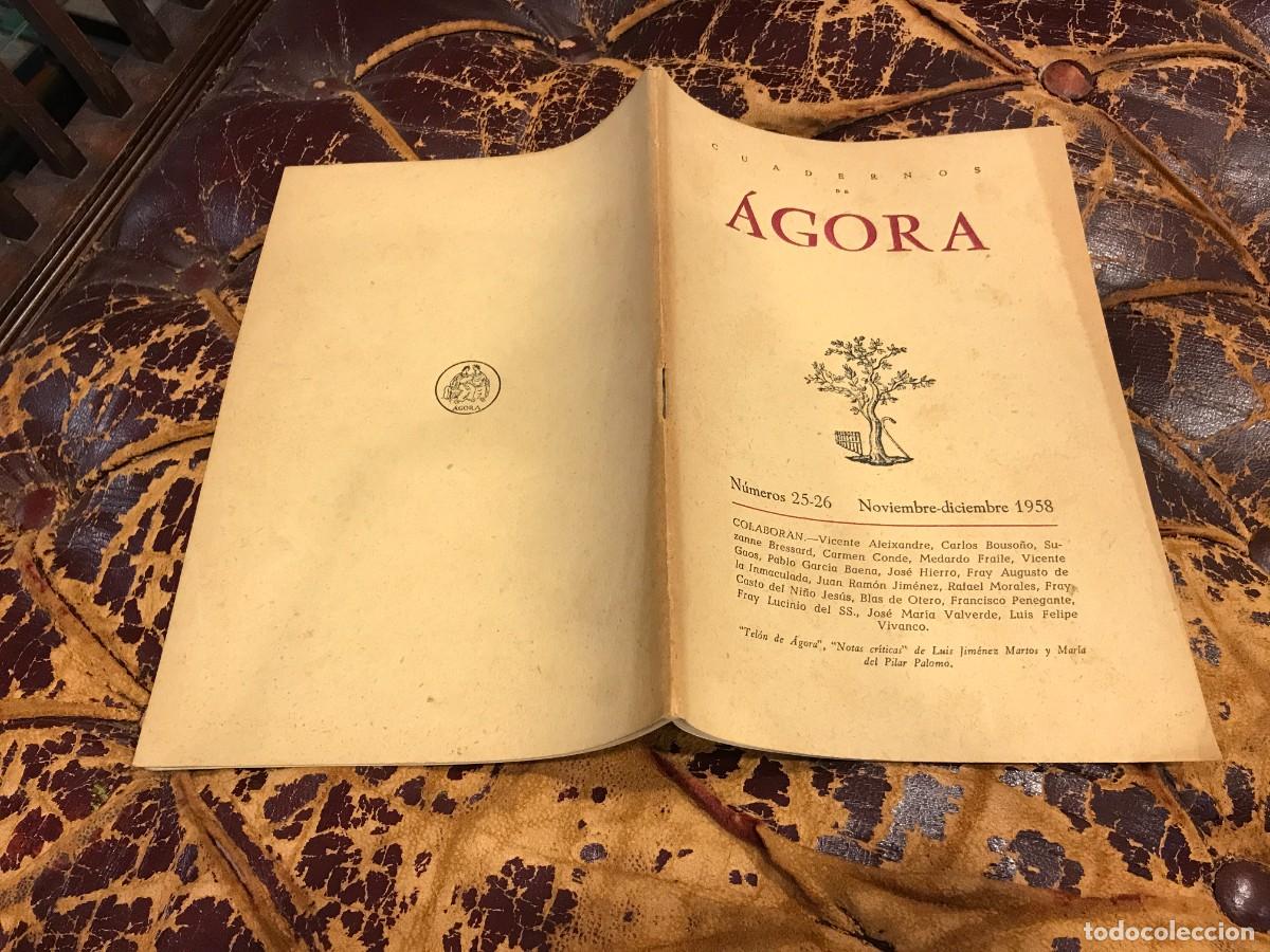 Libros de segunda mano: CUADERNOS DE &Aacute;GORA. N&ordm; 25-26. 1958 - Foto 1