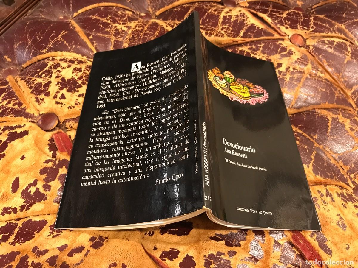Libros de segunda mano: ANA ROSSETTI. DEVOCIONARIO. ED. VISOR, 1986 - Foto 1