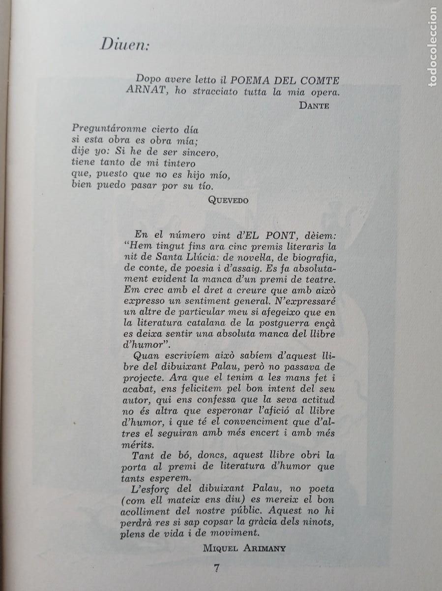 Libros de segunda mano: Poema del Comte Arnat. Barcelona 1961 - Foto 4