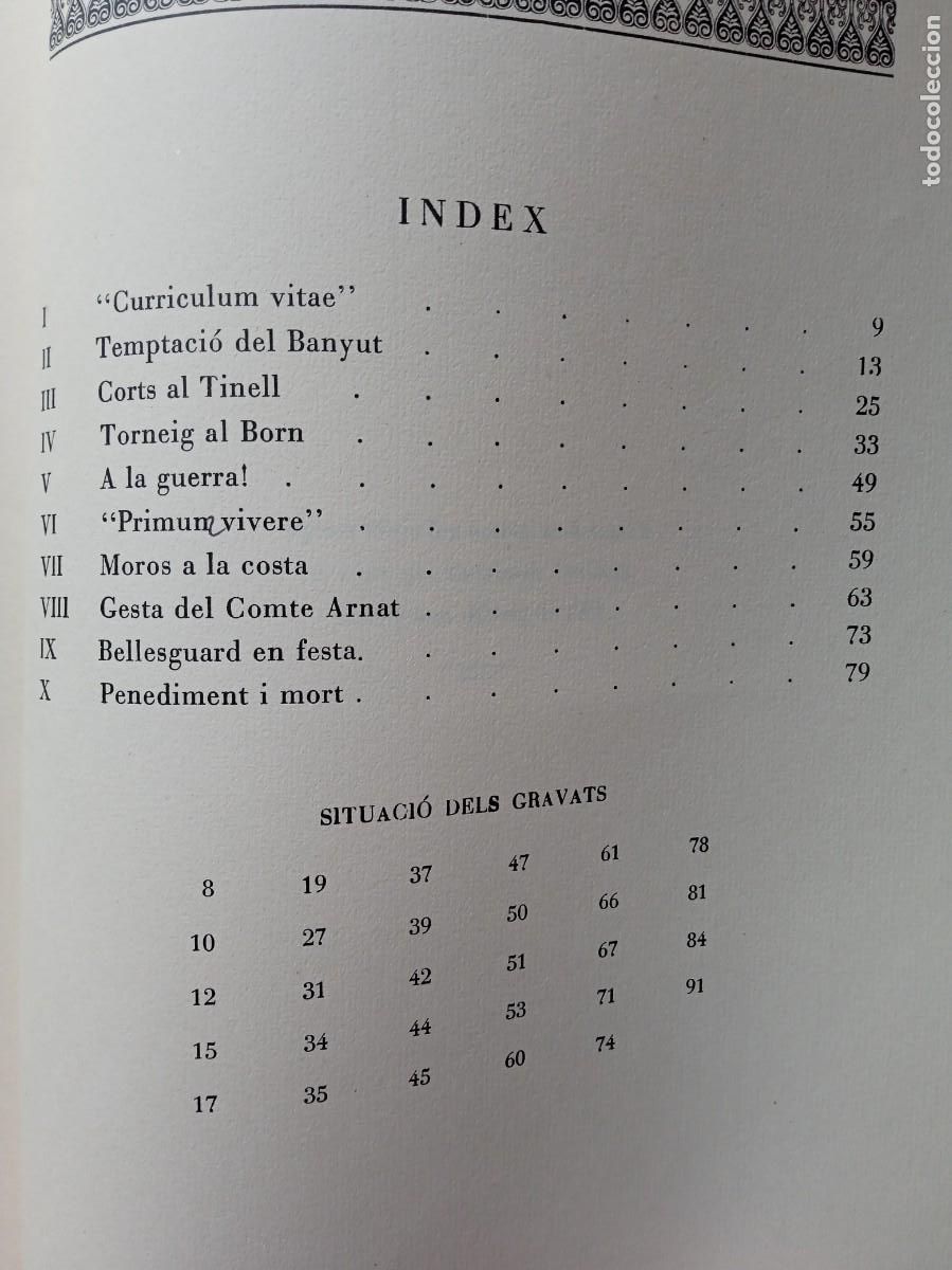 Libros de segunda mano: Poema del Comte Arnat. Barcelona 1961 - Foto 11