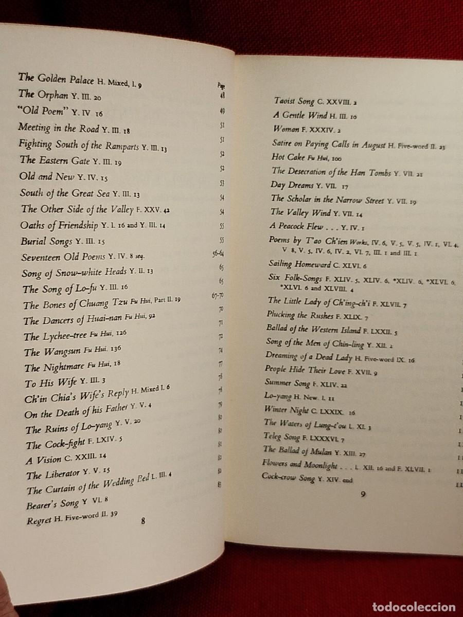Libros de segunda mano: 1976. Chinese poems. Arthur Waley. - Foto 5