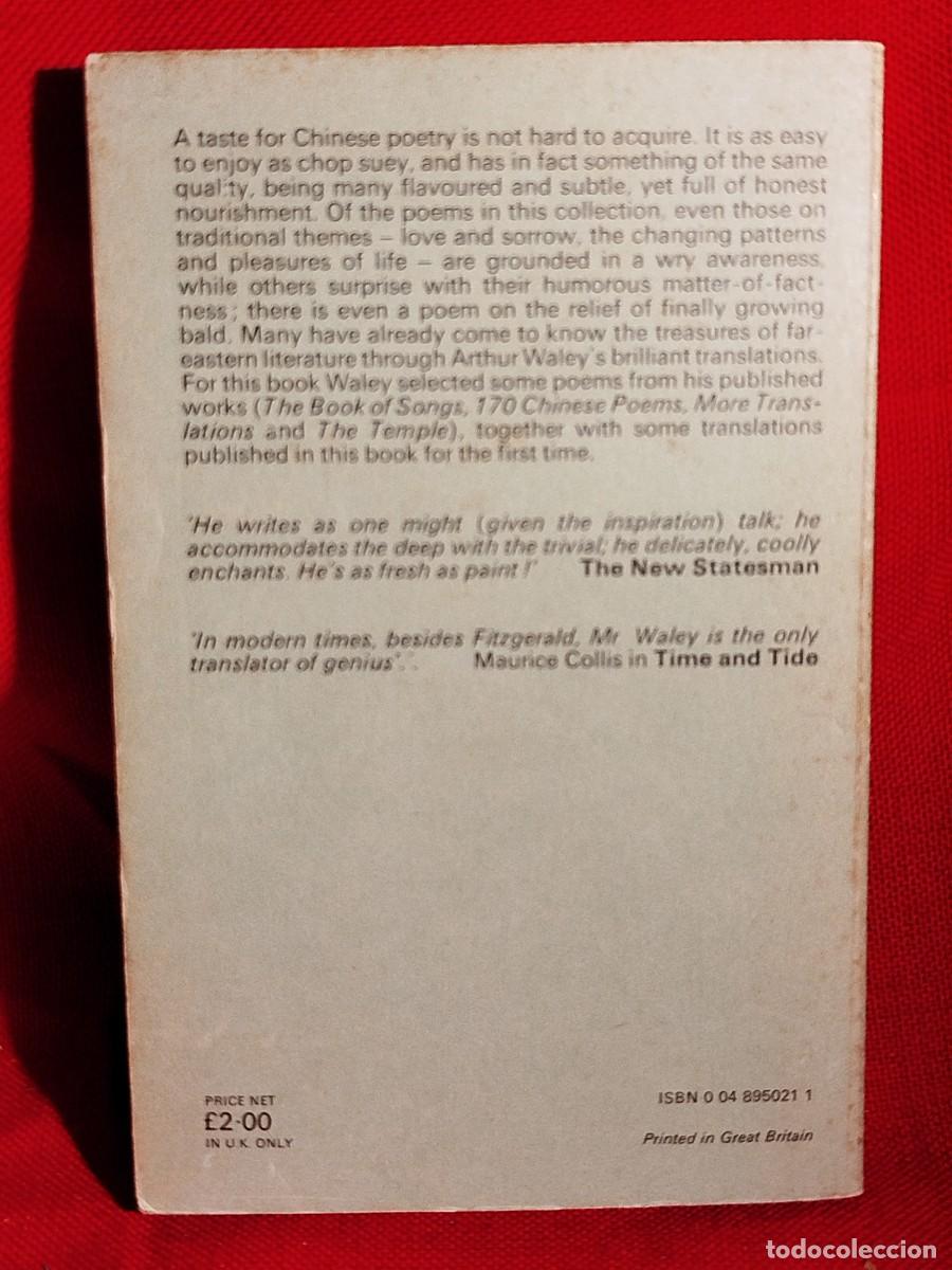 Libros de segunda mano: 1976. Chinese poems. Arthur Waley. - Foto 12
