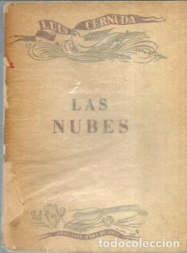 Libros de segunda mano: Luis Cernuda. Las Nubes. Primera Edici&oacute;n 1943 - Foto 1