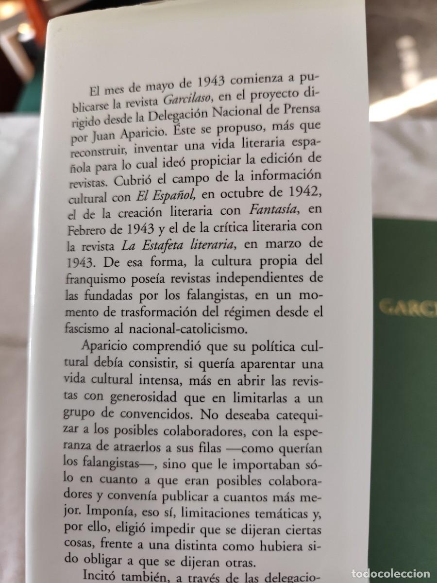Libros de segunda mano: GARCILASO, JUVENTUD CREADORA / VISOR LIBROS / SUX 08 / - Foto 6