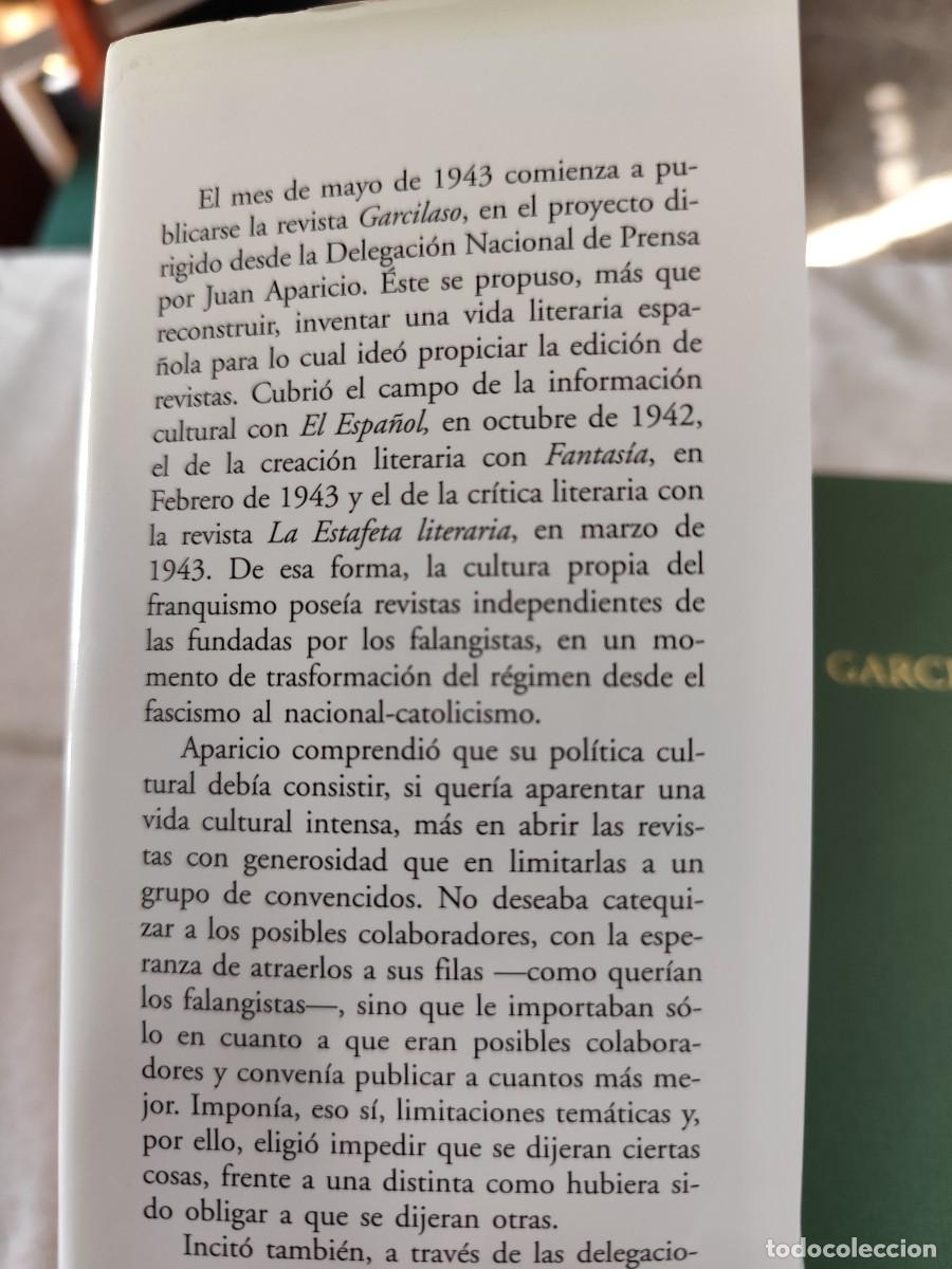 Libros de segunda mano: GARCILASO, JUVENTUD CREADORA / VISOR LIBROS / SUX 08 / - Foto 7