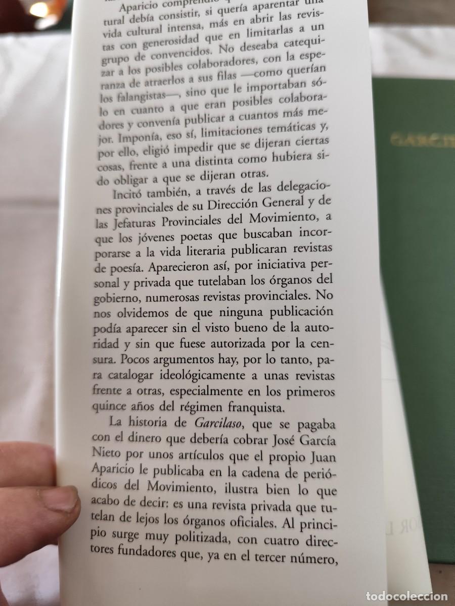 Libros de segunda mano: GARCILASO, JUVENTUD CREADORA / VISOR LIBROS / SUX 08 / - Foto 8