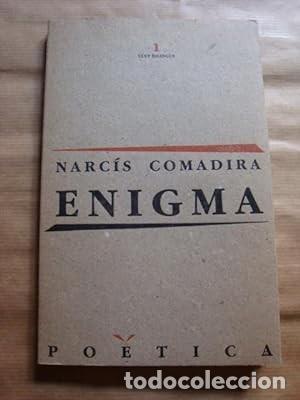 Libros de segunda mano: Enigma (text biling&uuml;e)[Narc&iacute;s Comadira] - Foto 1