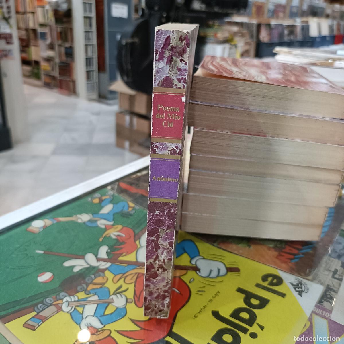 Libros de segunda mano: Poemas del M&iacute;o Cid - An&oacute;nimo - Ed. S.A.P.E. 1986 - Foto 2