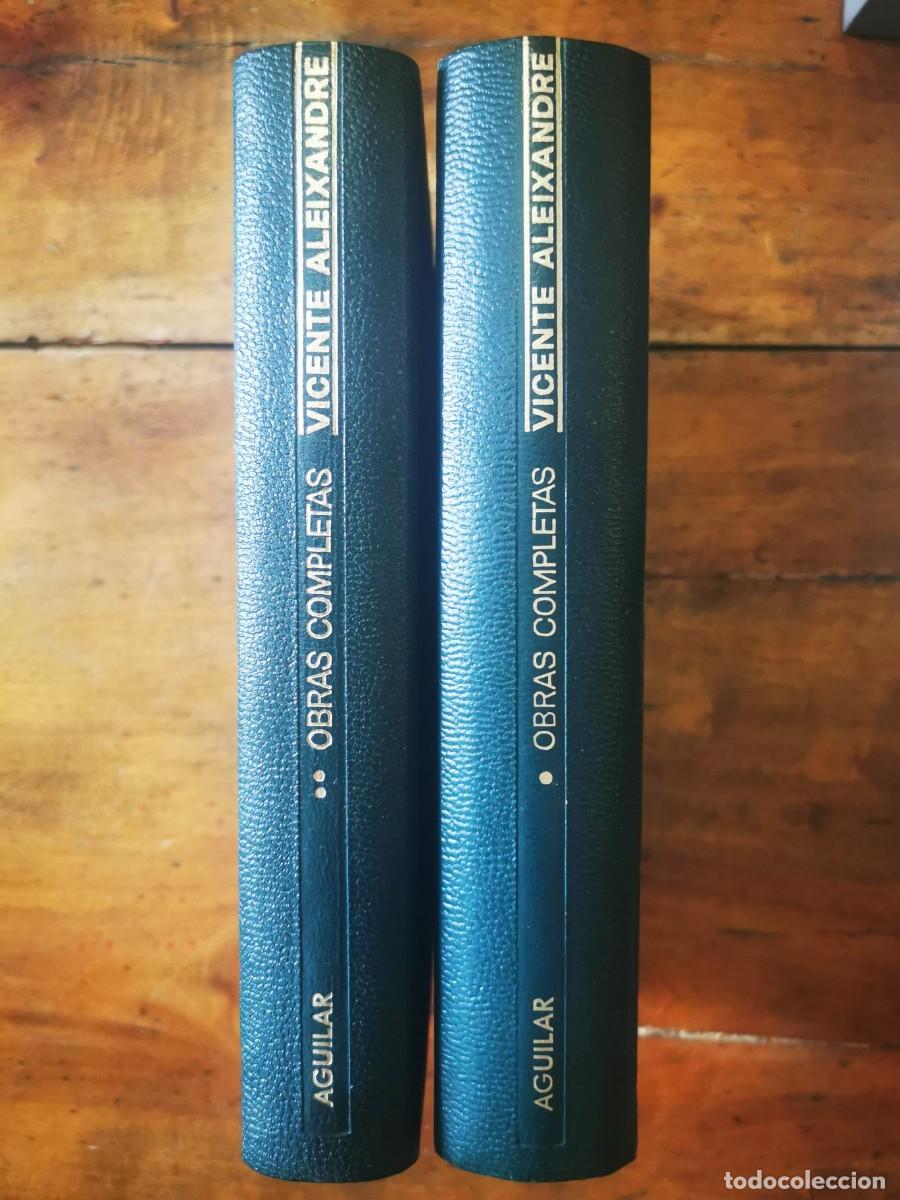 Libros de segunda mano: ALEIXANDRE, Vicente. Obras completas: [2t.]. - Foto 1