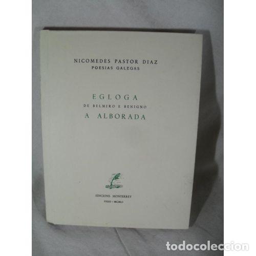 Libri di seconda mano: &Eacute;gloga de Belmiro e Benigno. a Alborada - D&iacute;az, Nicomedes Pastor - Editorial Xerais - 2001