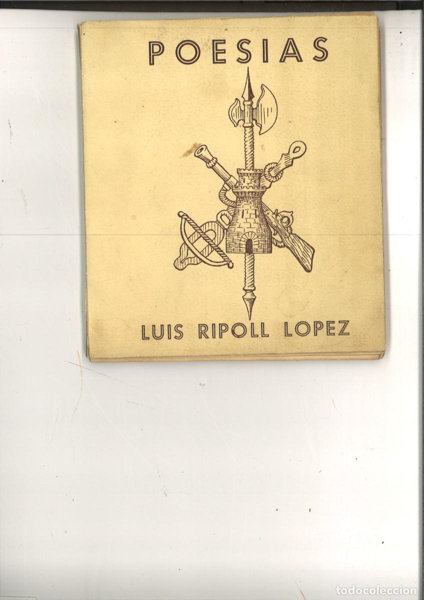 Gebrauchte B&uuml;cher: POESIAS DE LUIS RIPOLL Y LOPEZ
